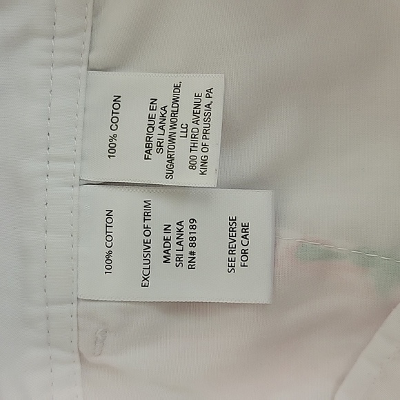 Lilly Pulitzer Pink Green Flamingo Buttercup Shorts Sz 2, Cotton. 5" Inseam - Picture 7 of 7